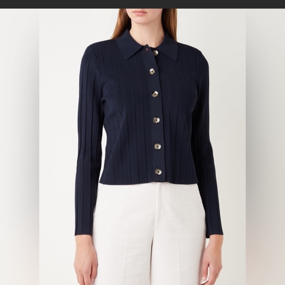 New with tags Ted Baker size 4 collared cardigan